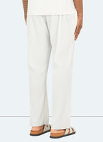 Pleated Trousers - White