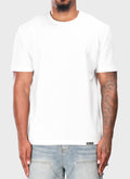 Waffle Fitted T-Shirt - White