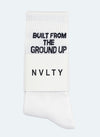 Chaussettes Built From The Ground Up - Blanc