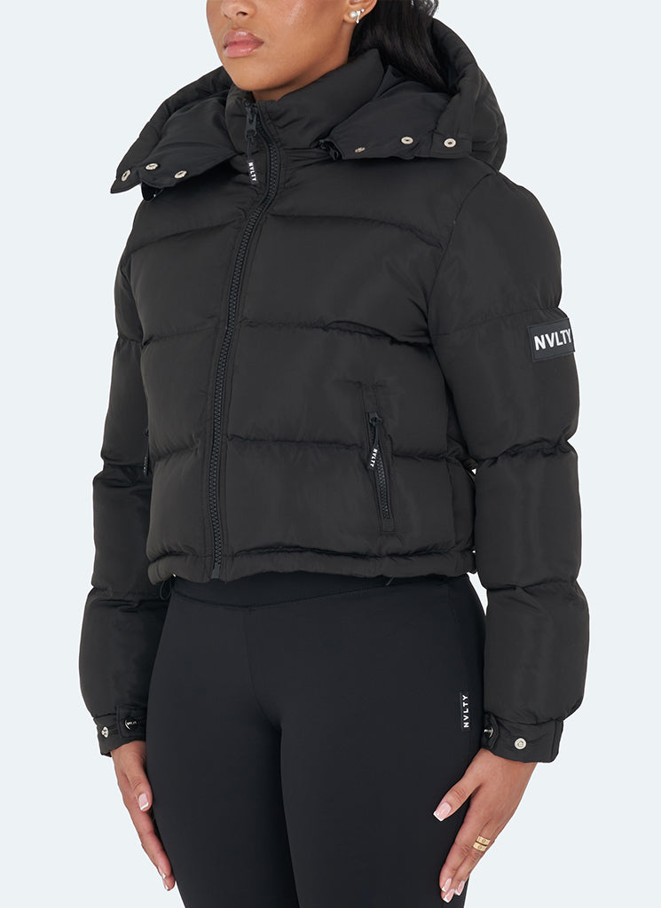 Essential Puffer Jacket - Black