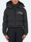 Signature Puffer Jacket - Black