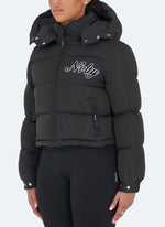 Signature Puffer Jacket - Black