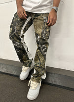 Vintage Flare Cargos - Tree Camo