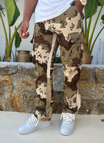 Vintage Flare Cargos - Desert Camo