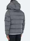 Essential Puffer Jacket - Charcoal Grey