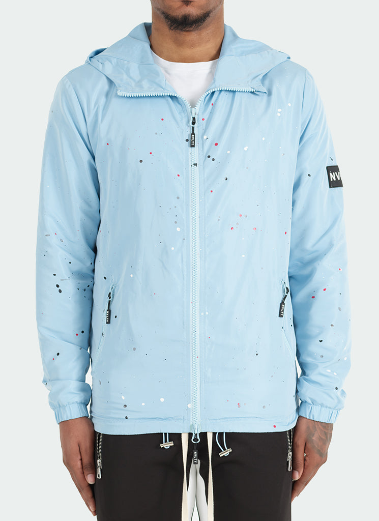 Paint Windjacke – Babyblau