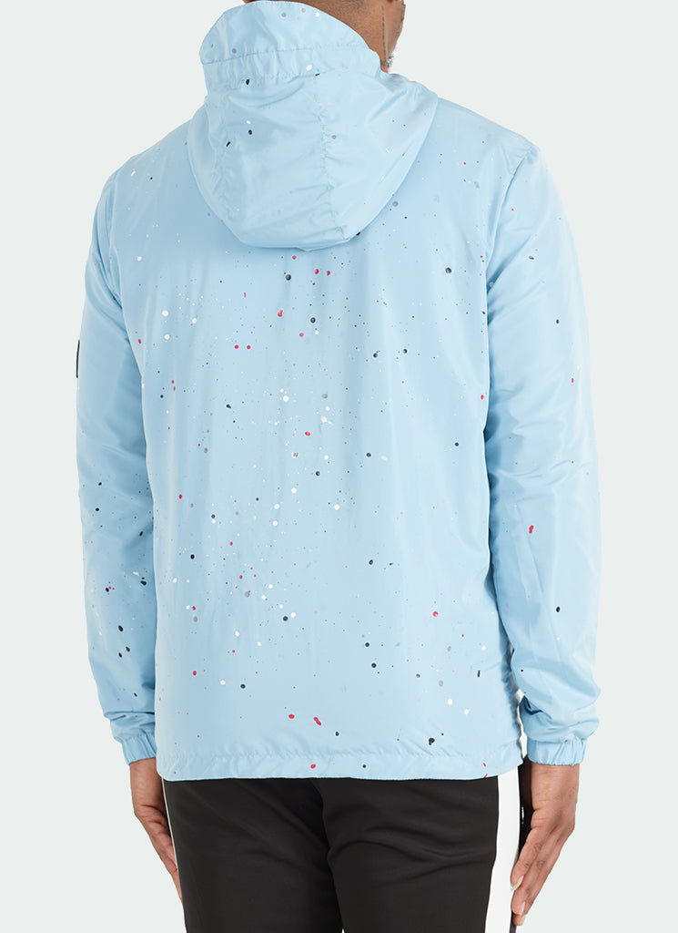 Paint Windjacke – Babyblau