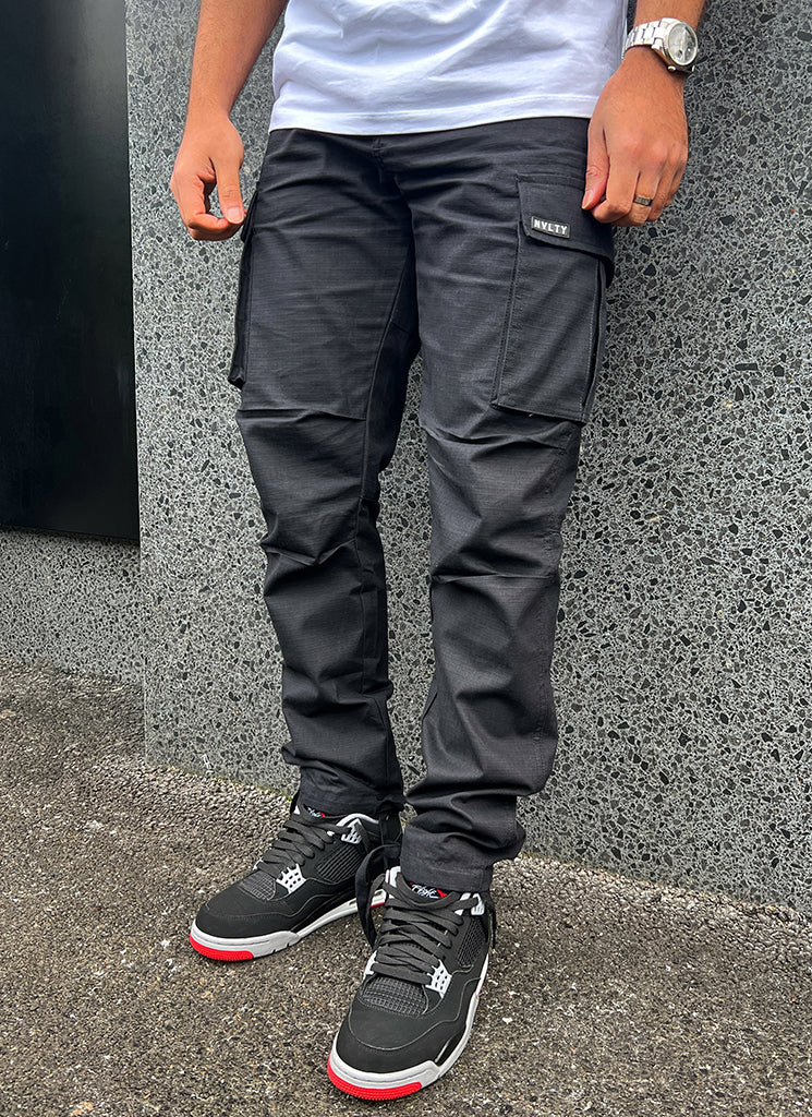 Vintage Cargos - Schwarz