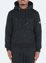 Paint Hoodie - Schwarz