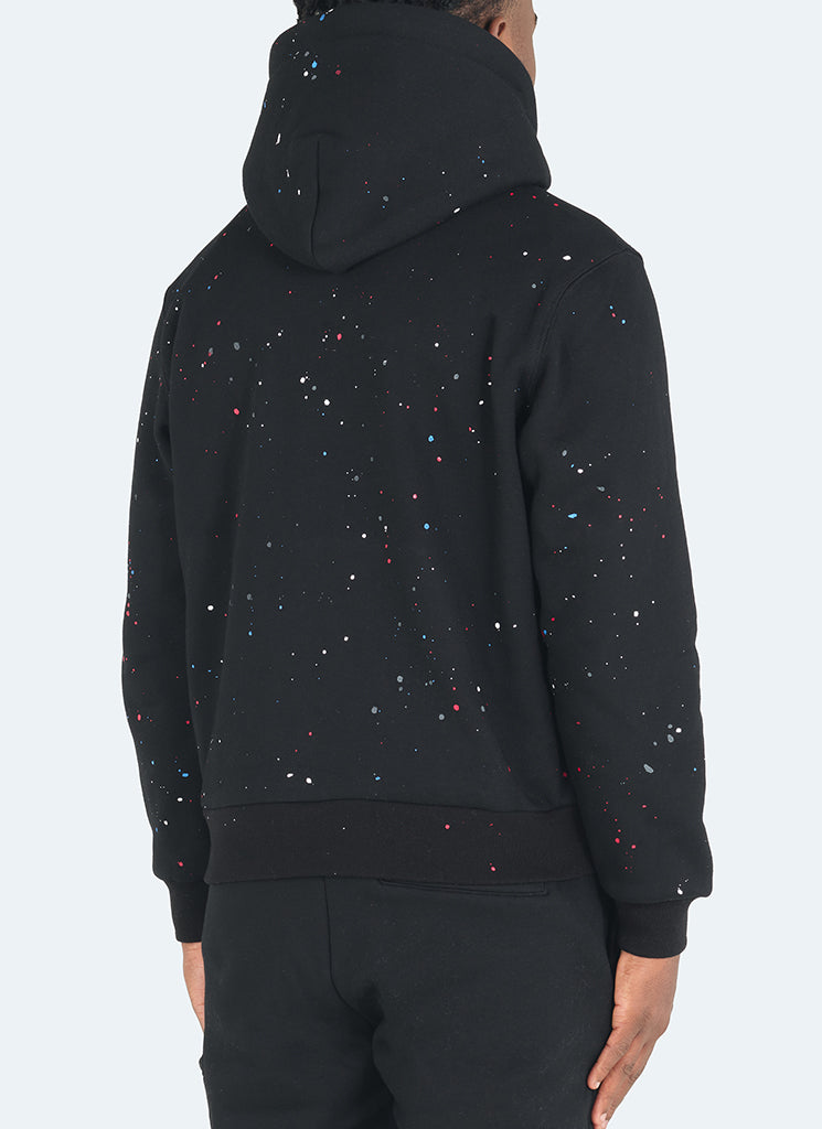 Paint Hoodie - Schwarz