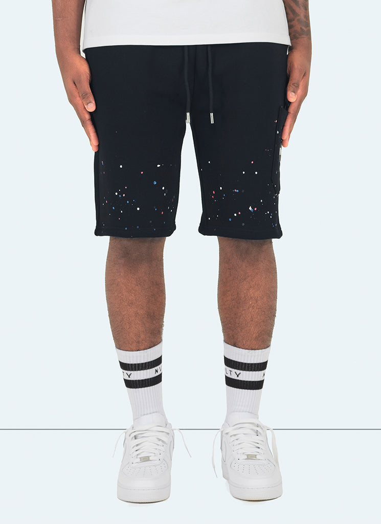 Lackshorts - Schwarz