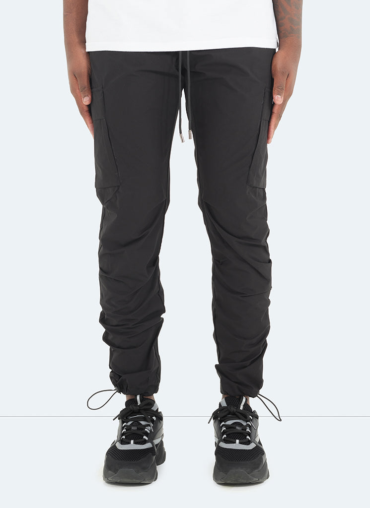 Pantalon de survêtement cargo à bascule - Noir