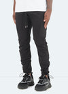 Cargo Toggle Track Pants - Black