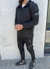 Paint Windbreaker - Black