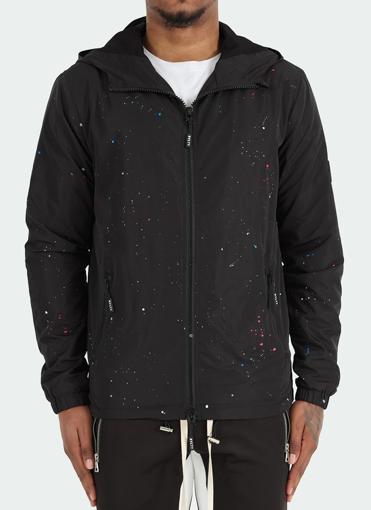 Paint Windbreaker - Black