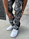 Vintage Flare Cargos – Black Tree Camo