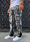 Vintage Flare Cargos – Black Tree Camo