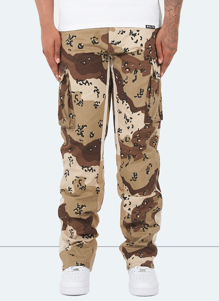 Vintage Flare Cargos - Desert Camo