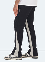 Vintage Flare Joggers - Black