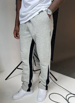 Vintage Flare Joggers - Grey