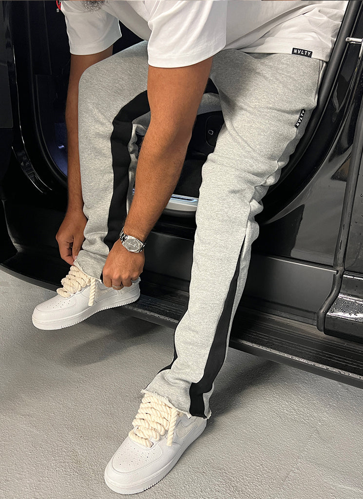 Vintage Flare Joggers - Grey