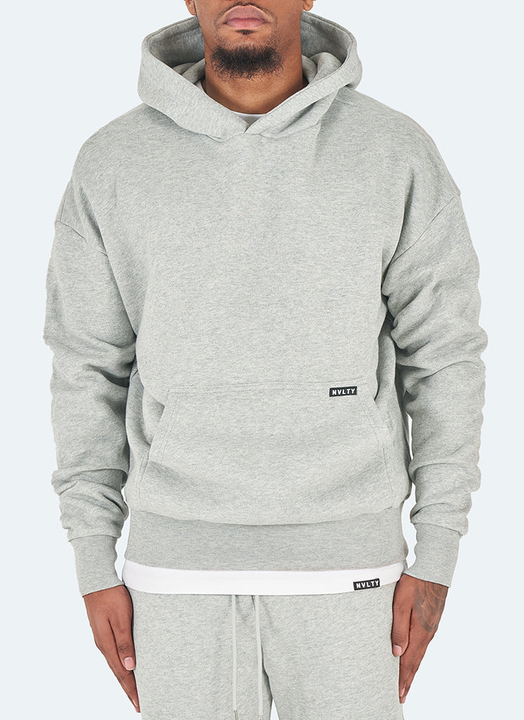 Heavyweight Essential Hoodie - Grey