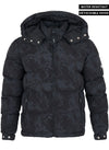 Concrete Puffer Jacket - Black