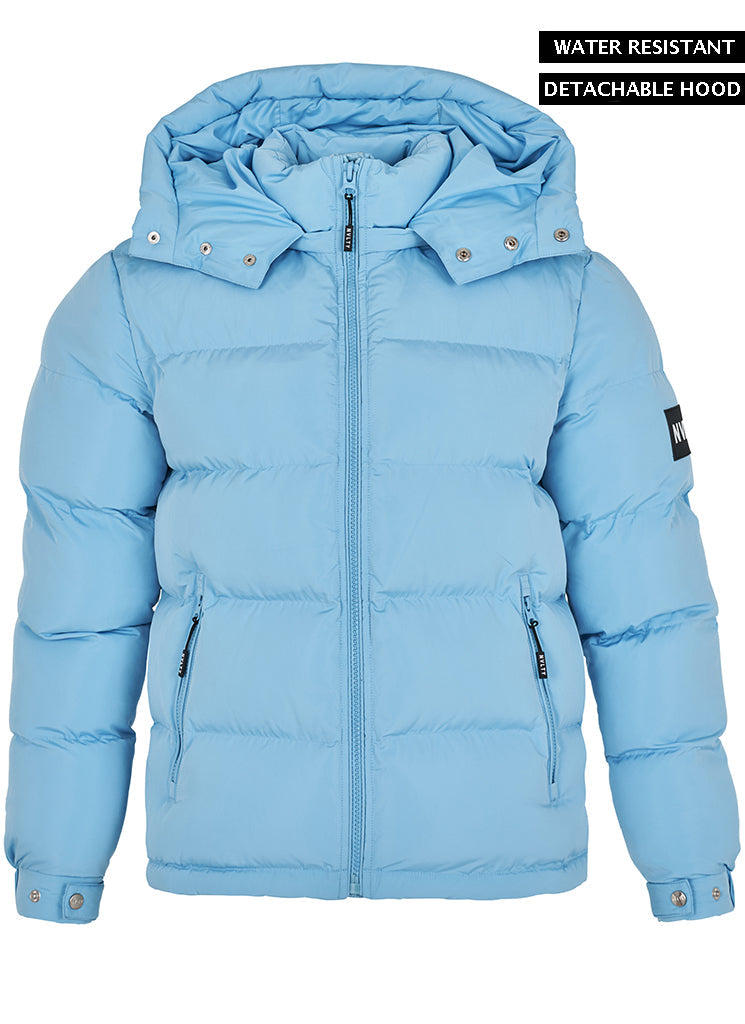 Essential Puffer Jacket - Baby Blue