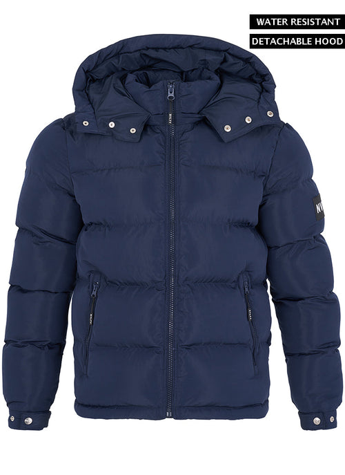 Essential Puffer Jacket - Navy