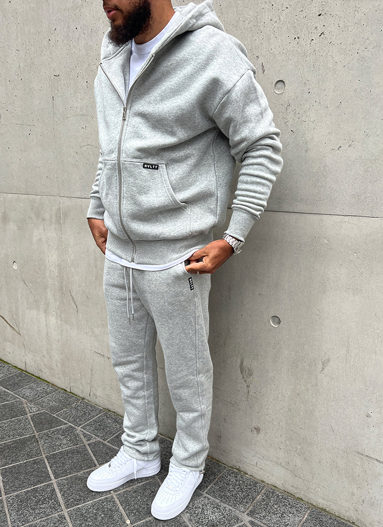 Schwere Essential-Jogginghose – Grau 