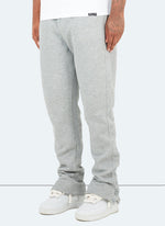 Vintage Flare Snapper Joggers - Grey