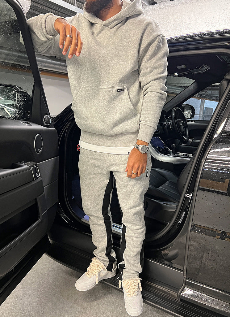 Vintage Flare Joggers - Grey