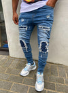 Motto-Jeans – Hellblau