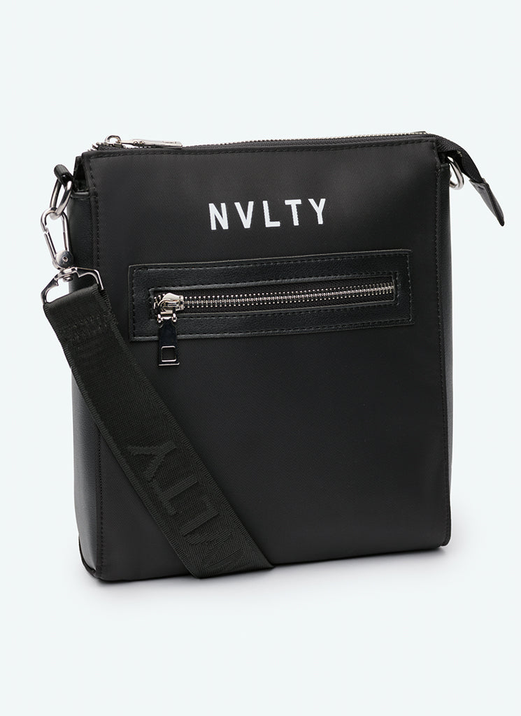 Logo Messenger Bag - Black