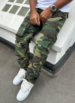 Cargos Vintage 8 Poches - Camouflage