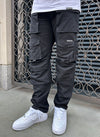 Vintage 8 Pocket Cargos - Black