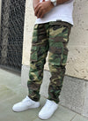 Cargos Vintage 8 Poches - Camouflage