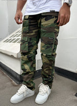 Cargos Vintage 8 Poches - Camouflage