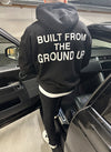 Built From The Ground Up Hoodie - Black