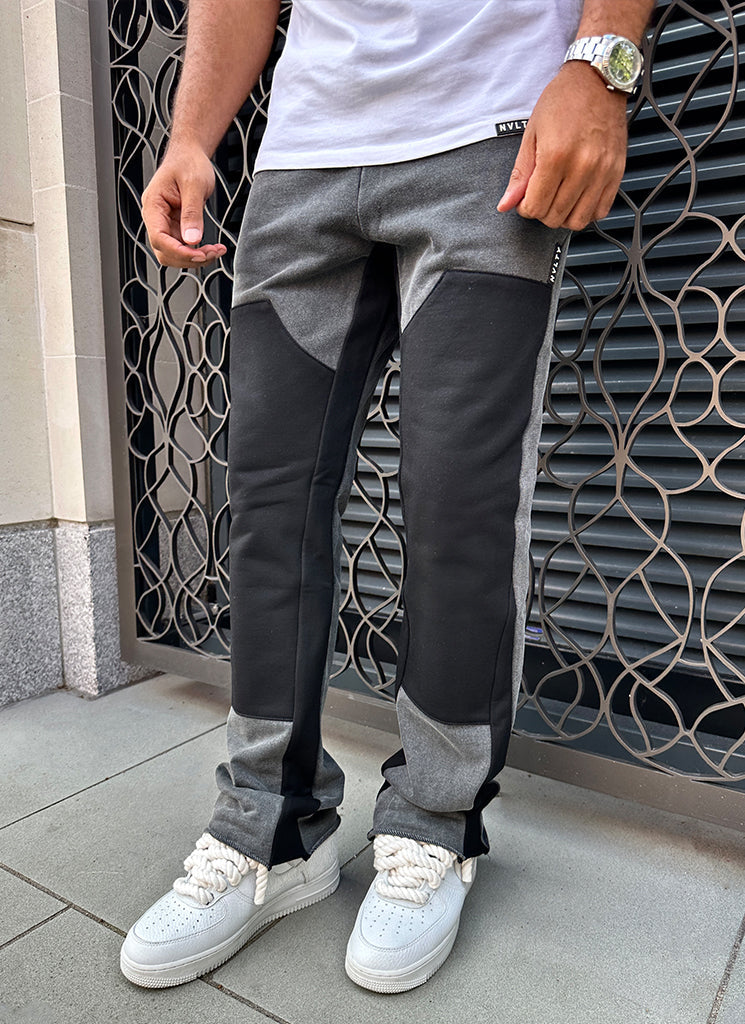 Vintage Flare Carpenter Joggers - Washed Black