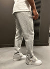 Vintage Flare Snapper Joggers - Grey