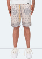 Short en maille Paisley - Pierre