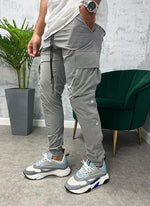 Snapper Track Pants - Light Grey