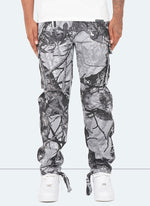 Cargos Vintage - Camouflage Arbre Noir