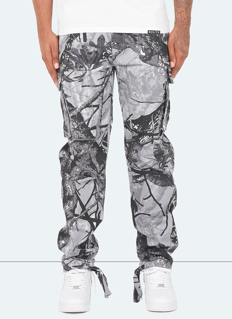 Vintage Cargos - Black Tree Camo