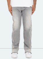 Vintage Flare Sunfaded Joggers - Grey