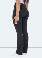 Schlag-Leggings – Schwarz