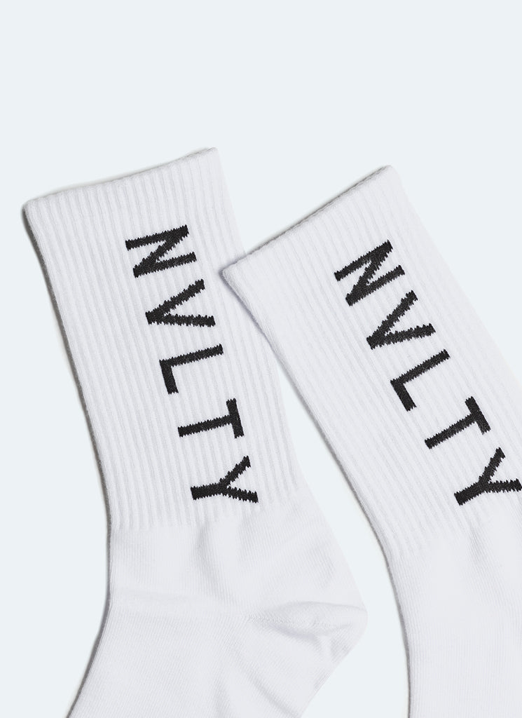 Chaussettes Essentielles - Blanc