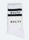 Chaussettes Logo - Blanc